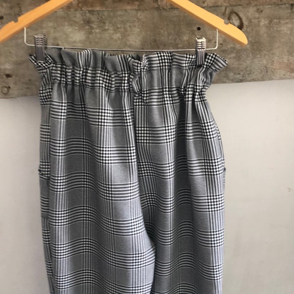 Paper bag plaid pants - Picture 4 of 7